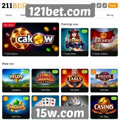 121bet.com oferece diversidade em jogos de cassino